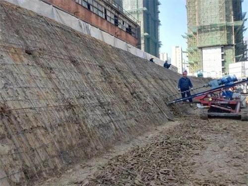 三沙建筑边坡支护